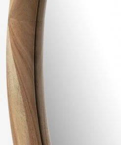 Lulu And Georgia Ava Round Mirror Earth Tones