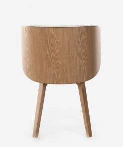 Lulu And Georgia Phoebe Office Chair Bouclé + Textural Fabric 4 Lulu And Georgia Phoebe Office Chair Bouclé + Textural Fabric