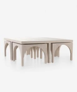 Lulu And Georgia Furniture Hilgard Nesting Square Coffee Table