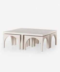 Lulu And Georgia Furniture Hilgard Nesting Square Coffee Table