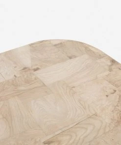 Lulu And Georgia Burl Wood Sunako Coffee Table