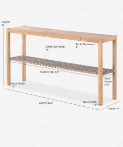 Lulu And Georgia Furniture Oristano Console Table
