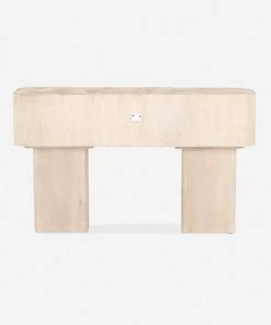 Lulu And Georgia Burl Wood Sunako Console Table