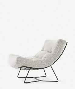 Lulu And Georgia Menorca Accent Chair Bouclé + Textural Fabric 2 Lulu And Georgia Menorca Accent Chair Bouclé + Textural Fabric