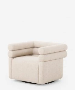 Lulu And Georgia Curved + Rounded Tomi Swivel Chair