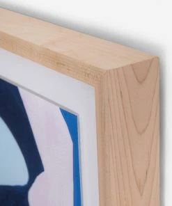 Lulu And Georgia Walls 'Blue No. 8' Print By Kelti Smith