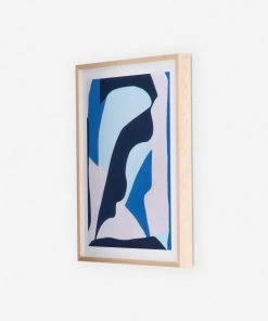 Lulu And Georgia Walls 'Blue No. 8' Print By Kelti Smith