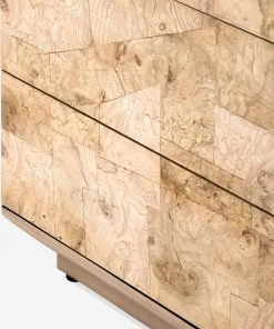 Lulu And Georgia Burl Wood Moneo Dresser