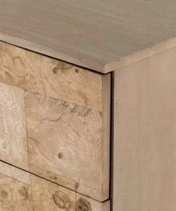 Lulu And Georgia Burl Wood Moneo Dresser