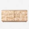 Lulu And Georgia Burl Wood Moneo Dresser