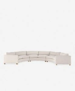 Lulu And Georgia Graciella Sectional Sofa Curved + Rounded