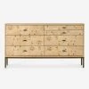 Lulu And Georgia Furniture Lorca Burl Wood Dresser