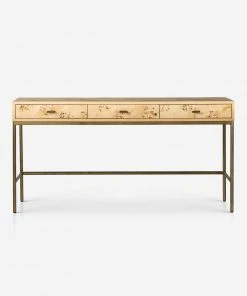 Lulu And Georgia New Lorca Burl Wood Desk