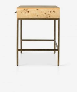 Lulu And Georgia New Lorca Burl Wood Desk