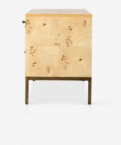 Lulu And Georgia Lorca Burl Wood Media Console
