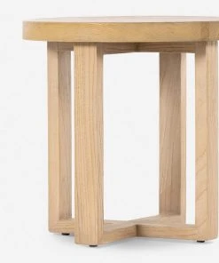 Lulu And Georgia Sosa Round Side Table Curved + Rounded