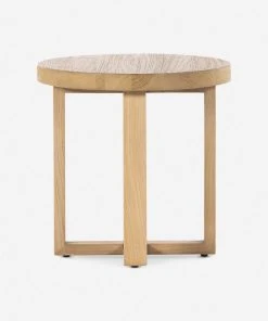 Lulu And Georgia Sosa Round Side Table Curved + Rounded
