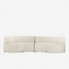 Lulu And Georgia Diaz Indoor / Outdoor Curved Sectional Sofa Outdoor Collection