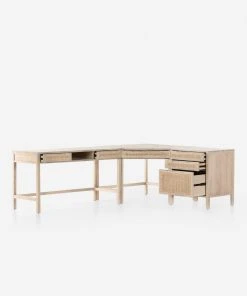 Lulu And Georgia Office Margot Modular Desk With Filing Cabinet