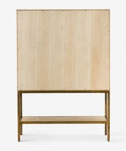 Lulu And Georgia Lorca Burl Wood Cabinet New