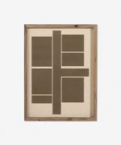 Lulu And Georgia New 'Intersect Bronze' Wall Art By FH Art Studio