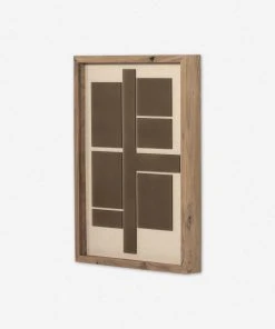 Lulu And Georgia New 'Intersect Bronze' Wall Art By FH Art Studio