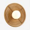 Lulu And Georgia Malene Barnett Kindred Collection Cassey Sconce, Natural
