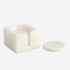 Lulu And Georgia New Ofeliah Alabaster Coasters (Set Of 8)