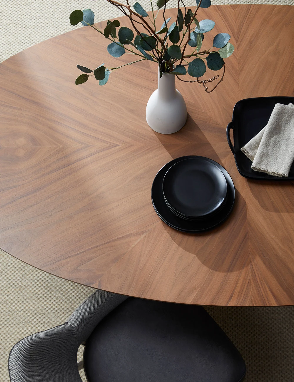 38666WAL-KIT_08_LF.jpg Lulu And Georgia Beth Oval Dining Table