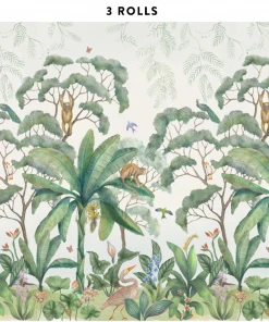 Lulu And Georgia Jungle Wallpaper Mural Walls