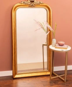Lulu And Georgia Magallanes Floor Mirror Curved + Rounded