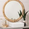 Lulu And Georgia Earth Tones Neom Round Mirror