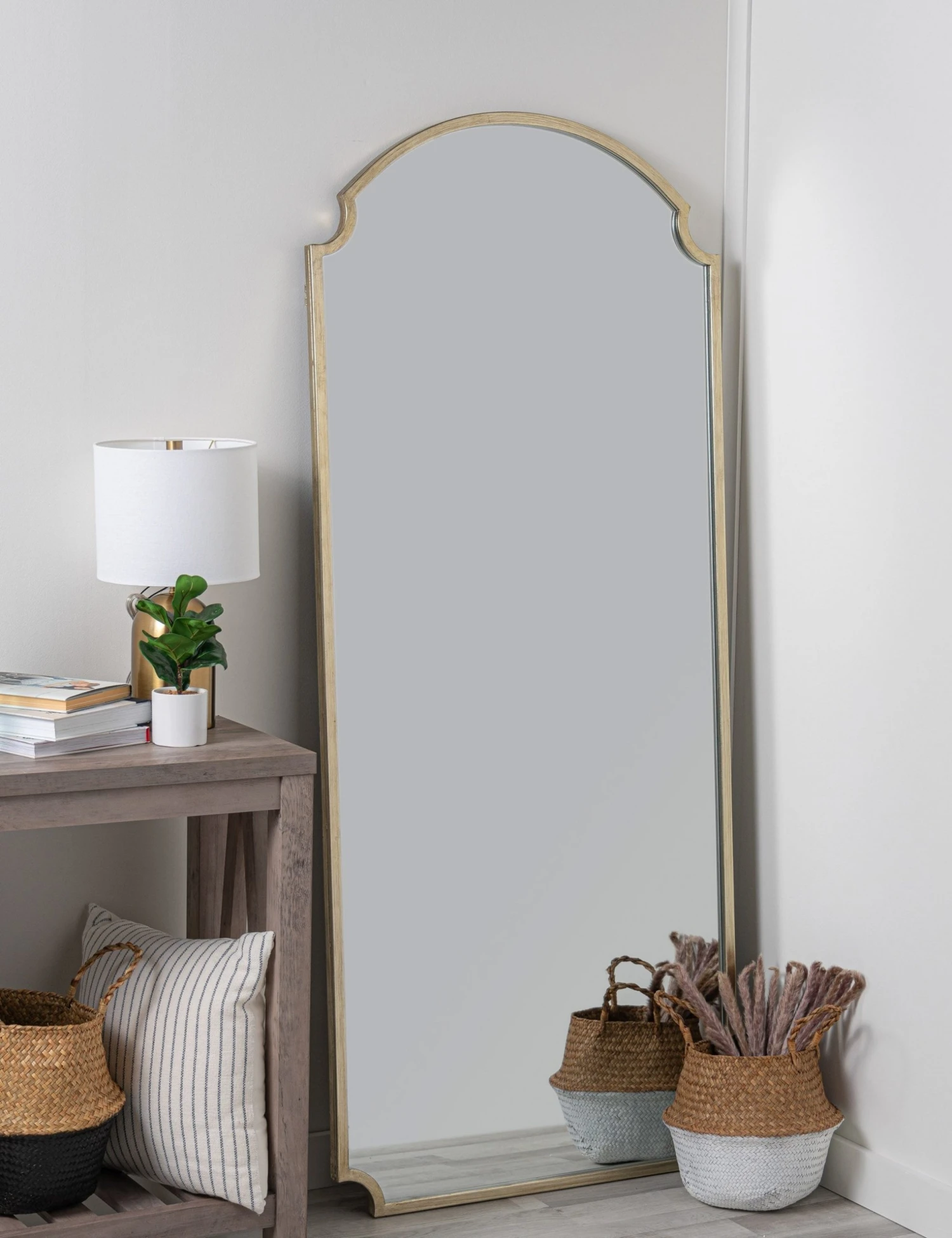 41905_4.jpg Lulu And Georgia Curved + Rounded Whitley Floor Mirror