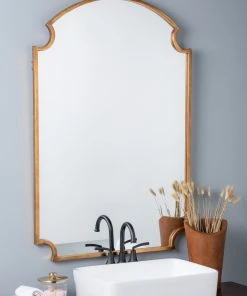 Lulu And Georgia Curved + Rounded Fia Mirror