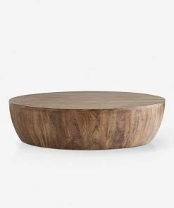 Lulu And Georgia Curved + Rounded Arteriors Jacob Round Coffee Table