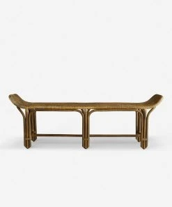 Lulu And Georgia Arteriors Tucker Indoor / Outdoor Bench Outdoor Collection