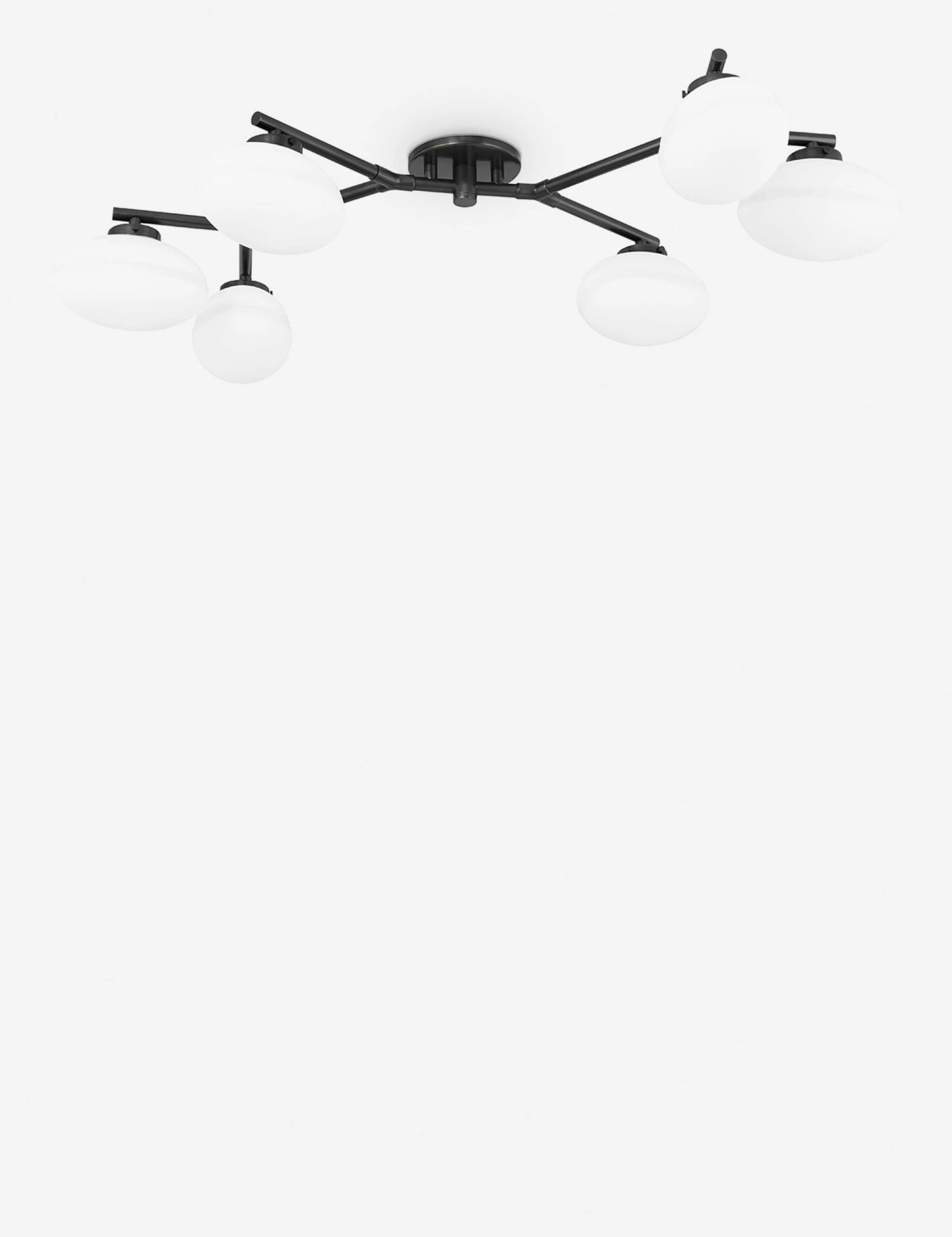 5541-ob.jpg Lulu And Georgia Sculptural Solange Semi-Flush Mount Light