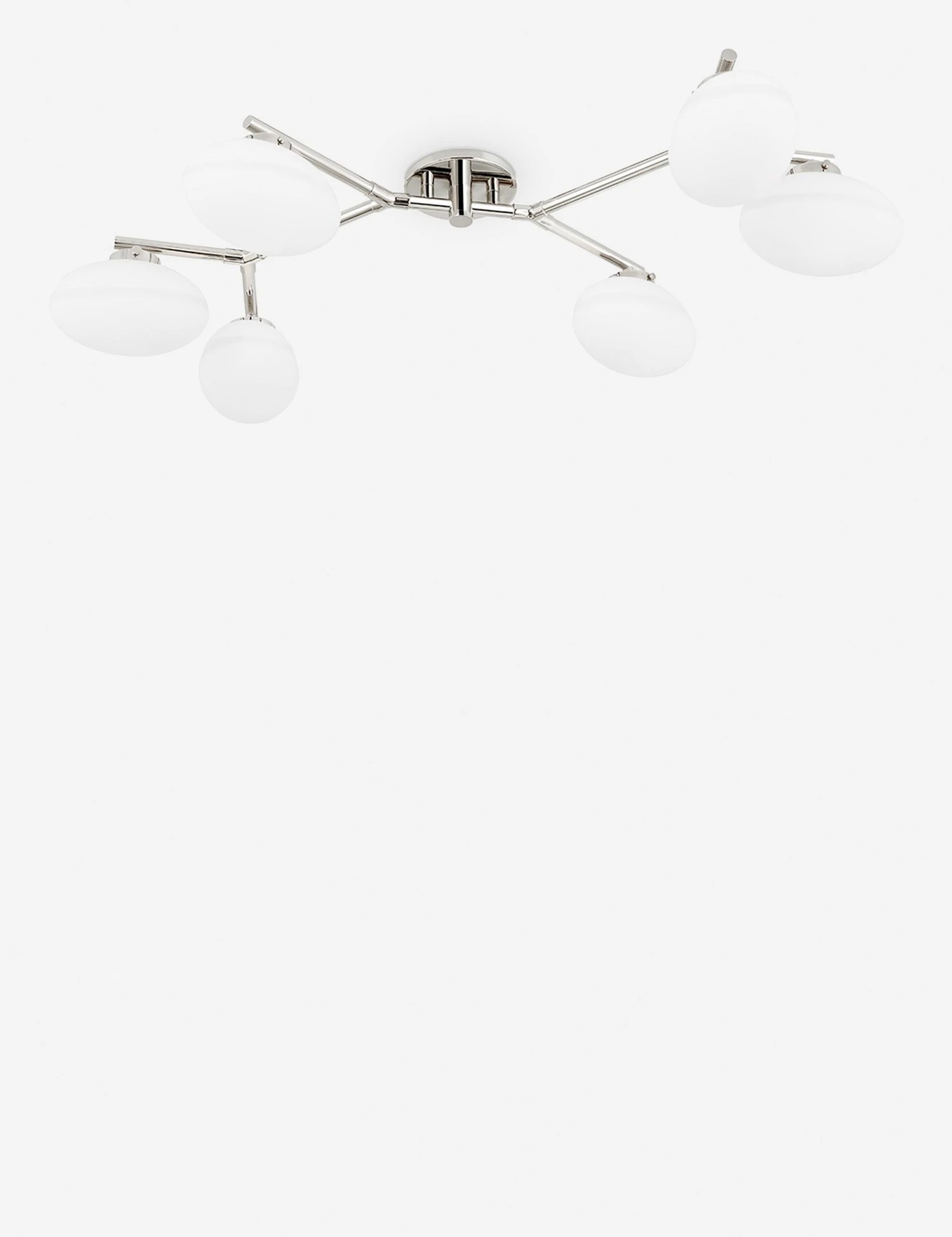 5541-pn.jpg Lulu And Georgia Sculptural Solange Semi-Flush Mount Light