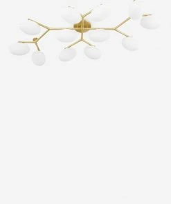 Lulu And Georgia Sculptural Solange Semi-Flush Mount Light 4 Lulu And Georgia Sculptural Solange Semi-Flush Mount Light