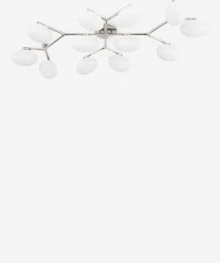 Lulu And Georgia Sculptural Solange Semi-Flush Mount Light 5 Lulu And Georgia Sculptural Solange Semi-Flush Mount Light