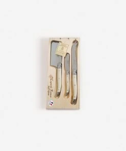 Lulu And Georgia Laguiole Platine Cheese Set