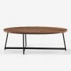Lulu And Georgia Curved + Rounded Gweneth Oval Coffee Table