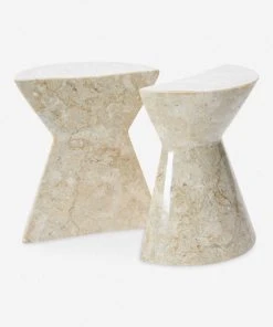 Lulu And Georgia Lucca Marble Bookends (Set Of 2)