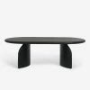 Lulu And Georgia New Ada Oval Coffee Table, Black