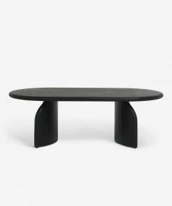 Lulu And Georgia New Ada Oval Coffee Table, Black
