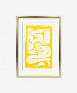 Lulu And Georgia Walls 'Cloudgazers' Print By Adrian Brandon