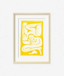 Lulu And Georgia Walls 'Cloudgazers' Print By Adrian Brandon