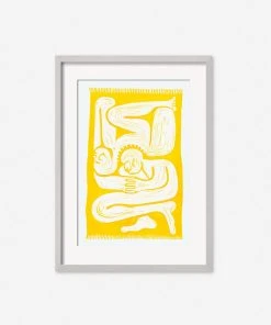 Lulu And Georgia Walls 'Cloudgazers' Print By Adrian Brandon