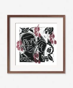 Lulu And Georgia 'Mama's Making Pie' Print By Adrian Brandon