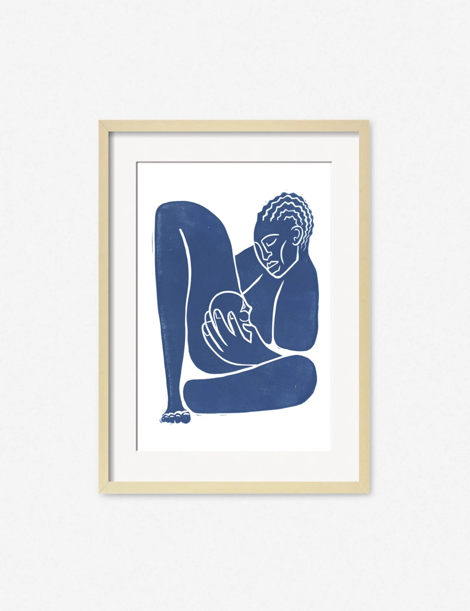 AdrianMotherNaturalFrame.jpg Lulu And Georgia 'Mother' Print By Adrian Brandon